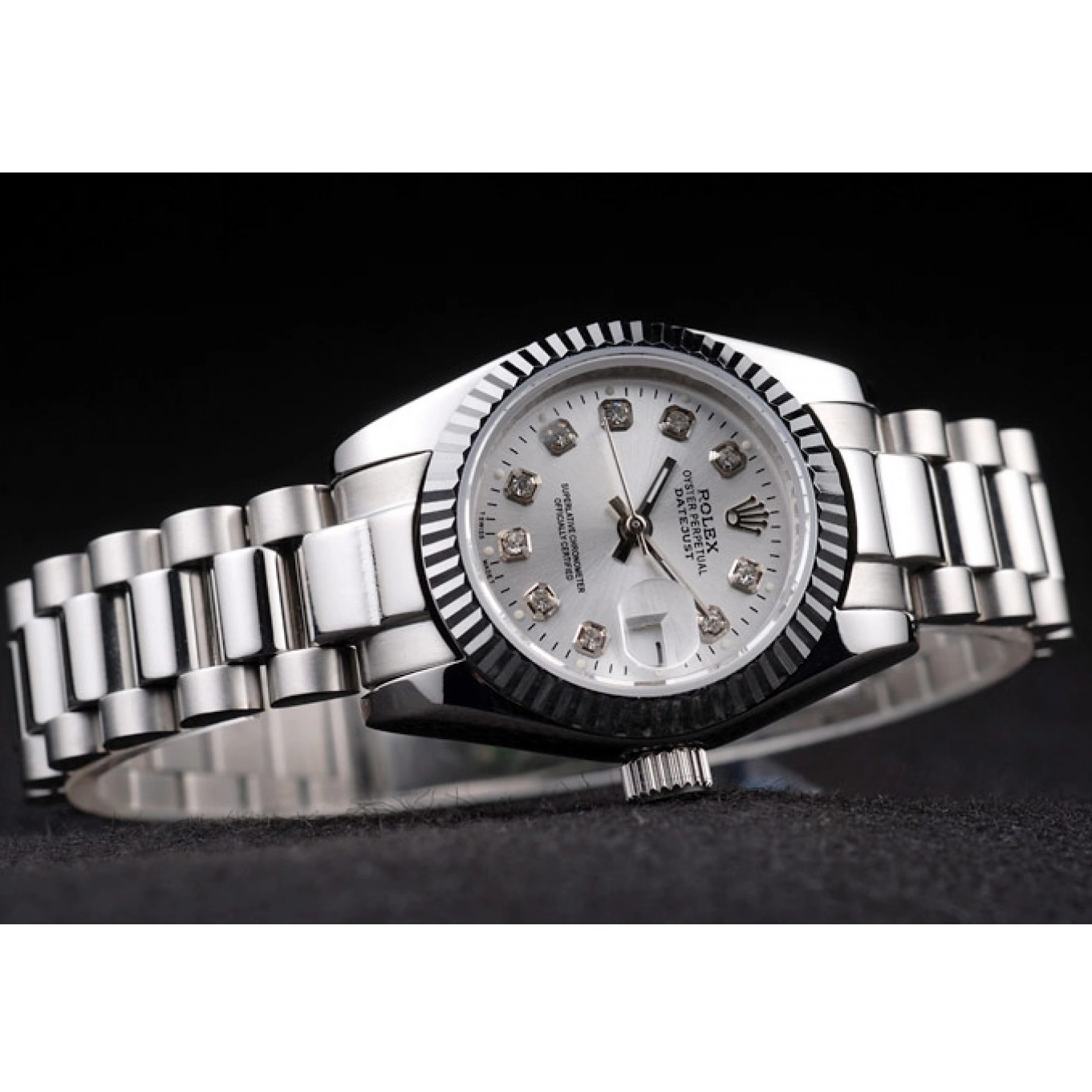 Good Copy Rolex Watches Steel Silver Rolex Datejust Polished Dial Stainless 0709